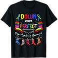 thumbnail image 1 of Down Right Perfect Down Syndrome Awareness T-Shirt Black Small, 1 of 4