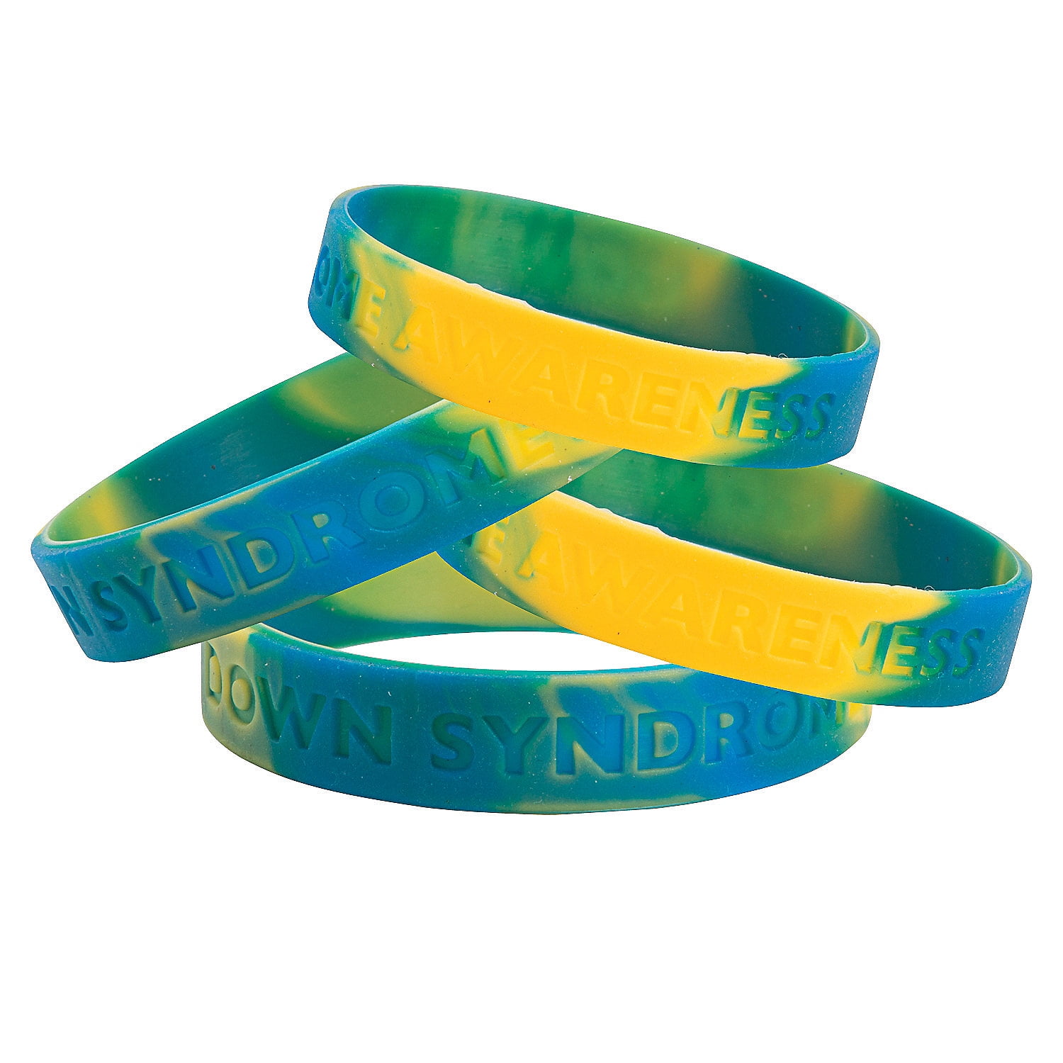 Red Ribbon Silicone Bracelet - Hope Faith Love Awareness Wristband For Heart Disease, AIDS, HIV