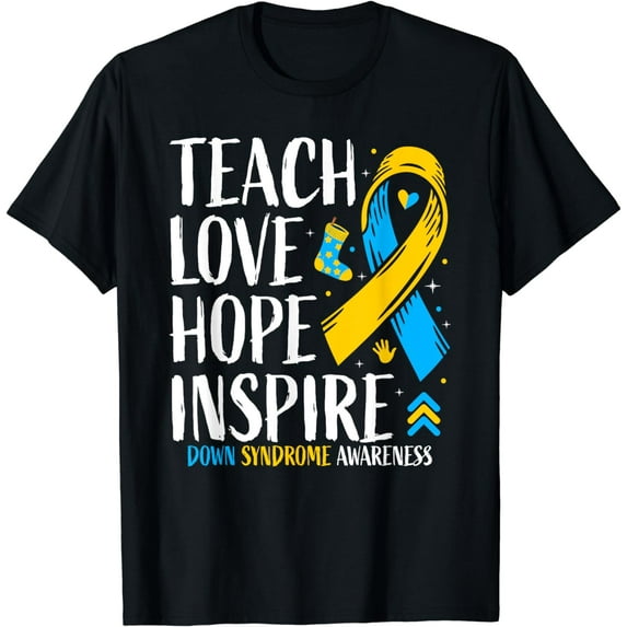 Down Syndrome Awareness Day Socks 3-21 Trisomy Down Syndrome T-Shirt