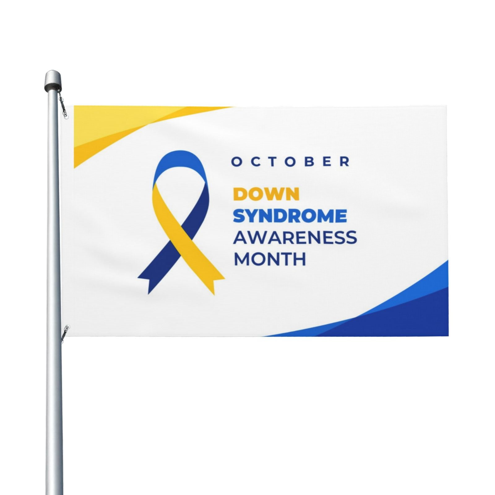 Down Syndrome Awareness Month Garden Flags 3 x 5 Foot Yard Flags Double