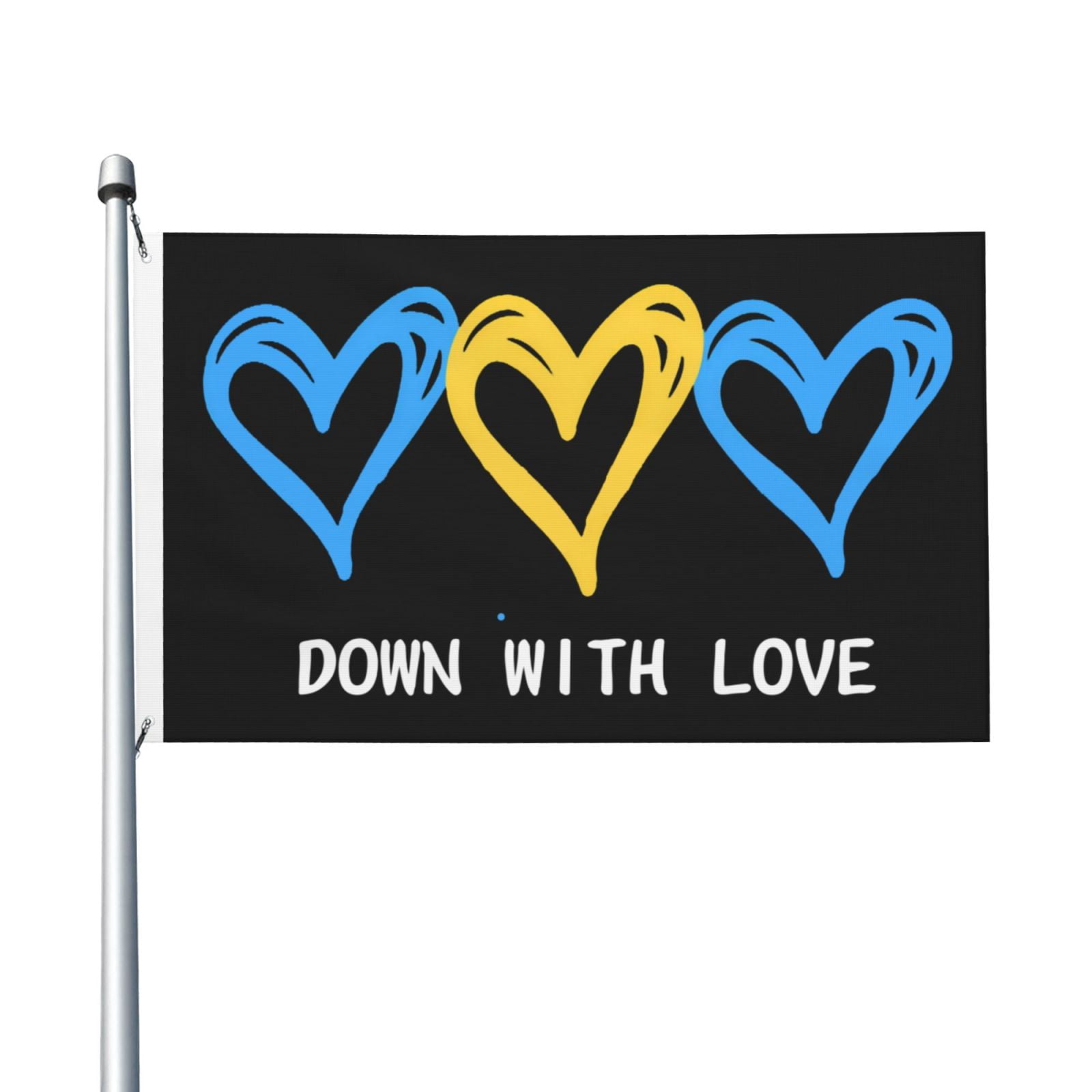 Down Syndrome Awareness Month Garden Flags 3 x 5 Foot Yard Flags Double