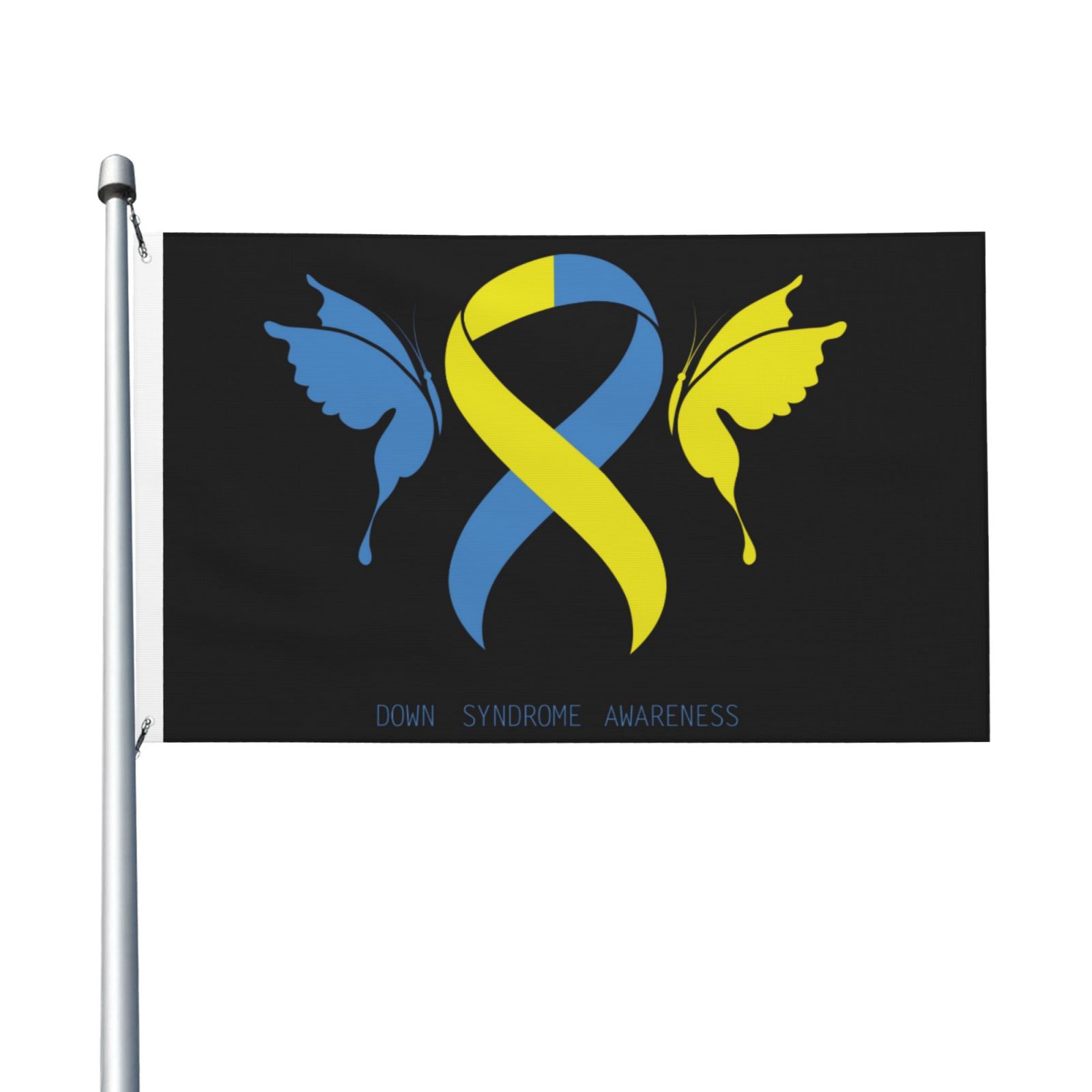 Down Syndrome Awareness Month Garden Flags 3 x 5 Foot Yard Flags Double