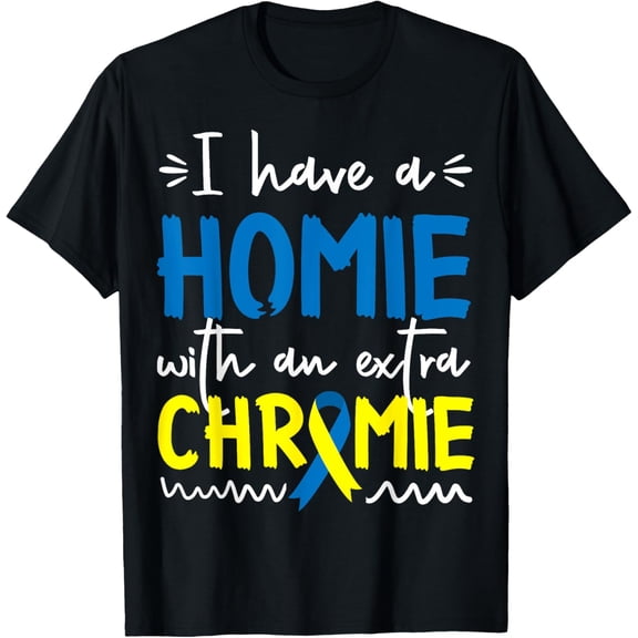 Down Syndrome Awareness Shirt For Friend Homie Down Syndrome T-Shirt100% cotton
