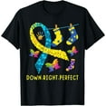 thumbnail image 1 of Down Syndrome Day Awareness T-Shirt Black Small, 1 of 4