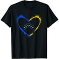 thumbnail image 1 of Down Syndrome Heart Trisonomy 21 Extra Chromosome T-Shirt, 1 of 4