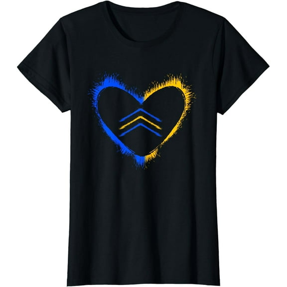 Down Syndrome Heart Trisonomy 21 Extra Chromosome T-Shirt