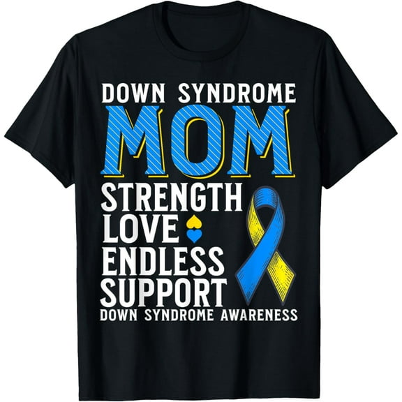 Down Syndrome Mom World Down Syndrome Day Awareness Gifts T-Shirt100% cotton