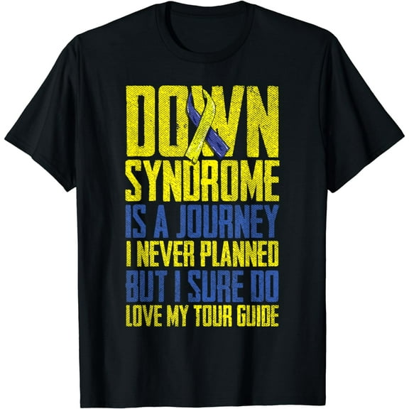 Down Syndrome Quote Awareness Ribbon Family Support T-Shirt