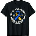 thumbnail image 1 of Down Syndrome Shirt Respect Support Down Syndrome Awareness T-Shirt, 1 of 4