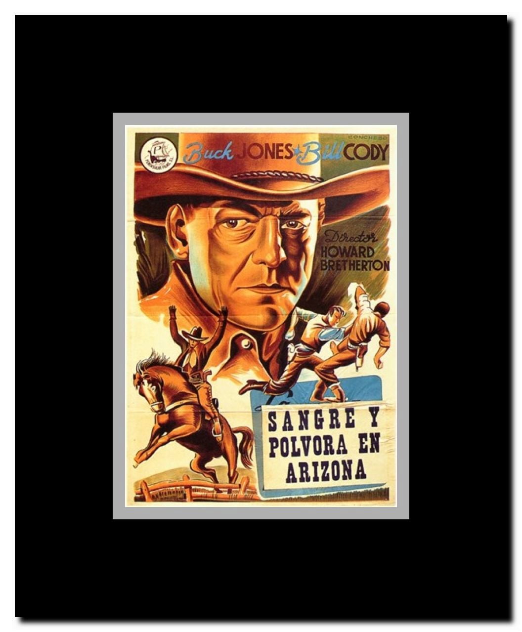Down Texas Way Framed Movie Poster