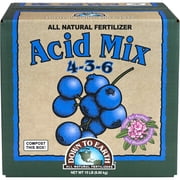 Down To Earth Organic Acid 4-3-6 All-Natural Fertilizer Mix, 15 lbs