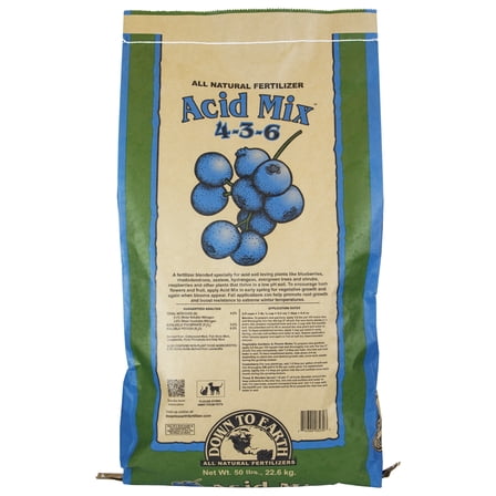 Down To Earth All-Natural Acid Mix Fertilizer 4-3-6, 50 lb.