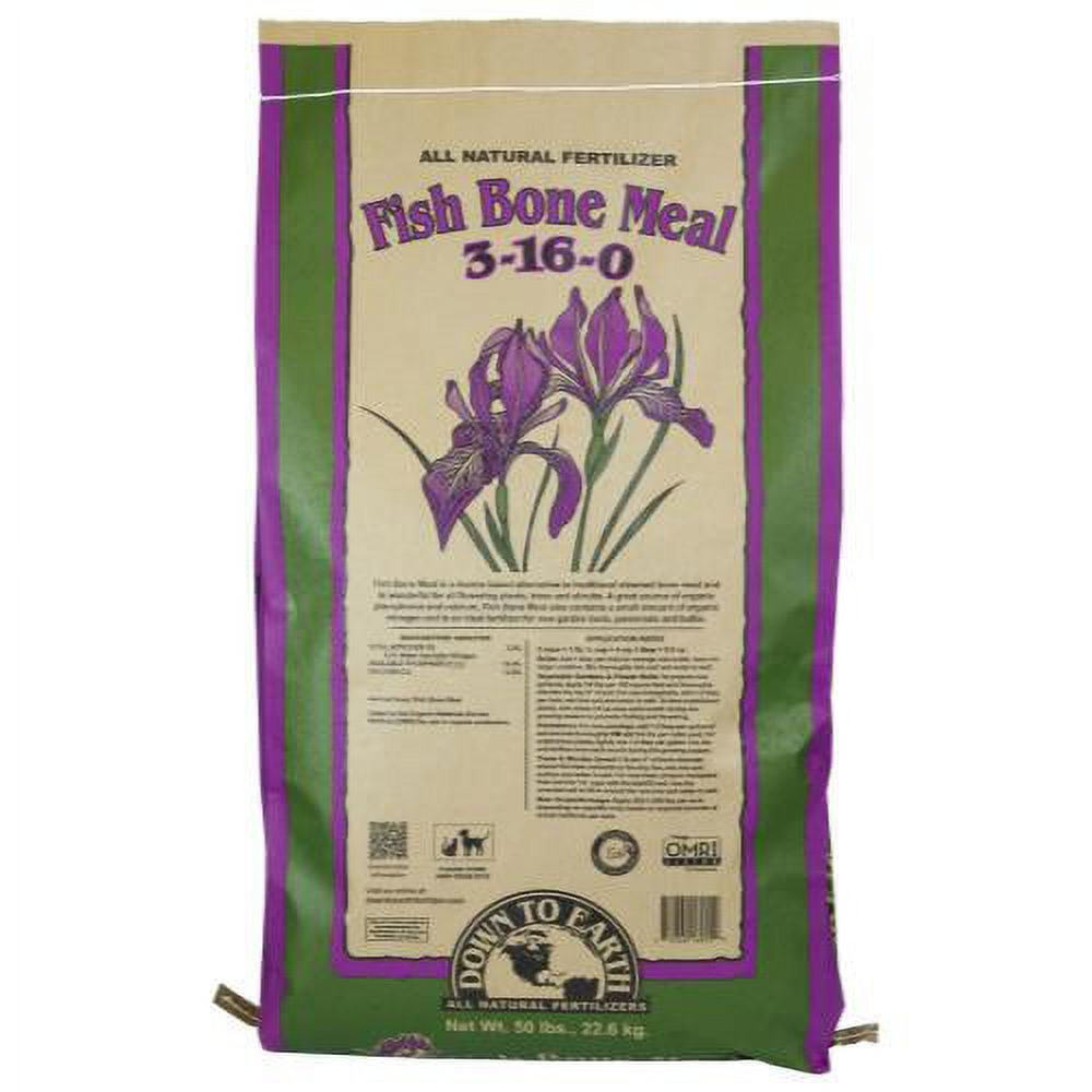 Down To Earth Fish Bone Meal 50 lb