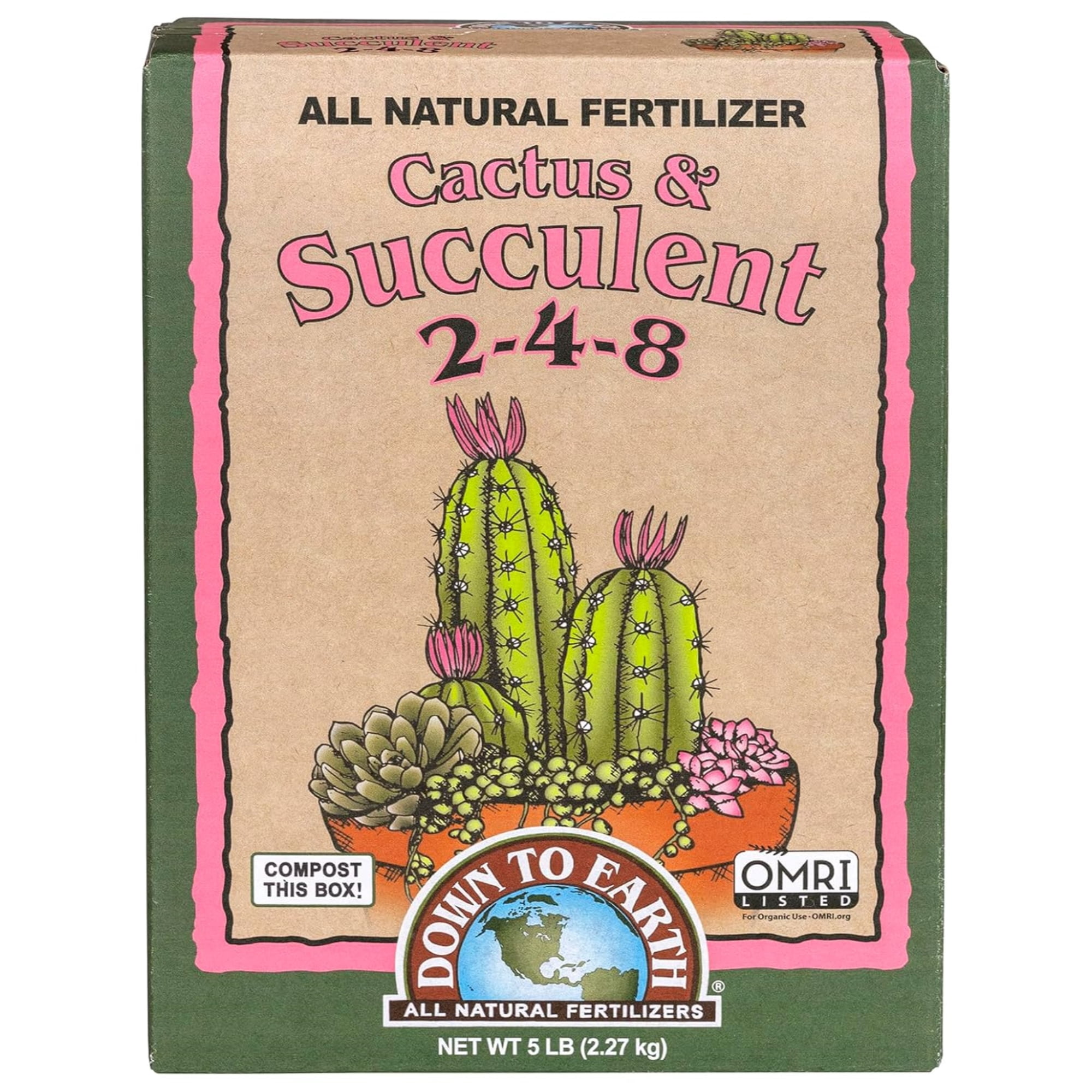 Down To Earth Cactus & Succulent Fertilizer - Thumbnail 3