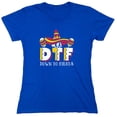 thumbnail image 1 of Down To Fiesta Sarcastic Humor Novelty Funny Women's Casual Tees, 1 of 3