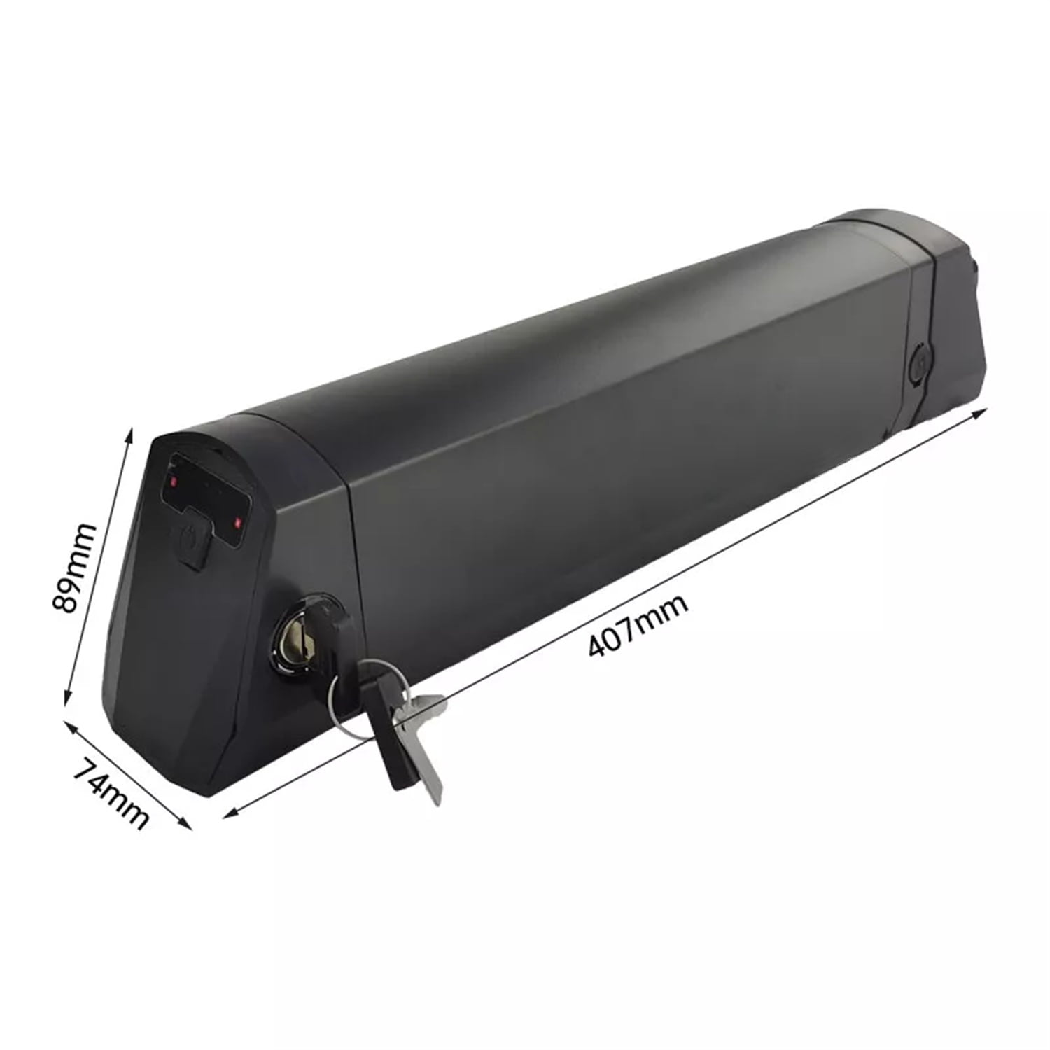 Down Tube Thunder Ebike Battery 48V 7.8Ah For Bafang BBS02B 500W 750W Motor