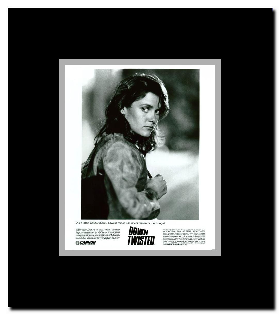Down Twisted Framed Movie Poster