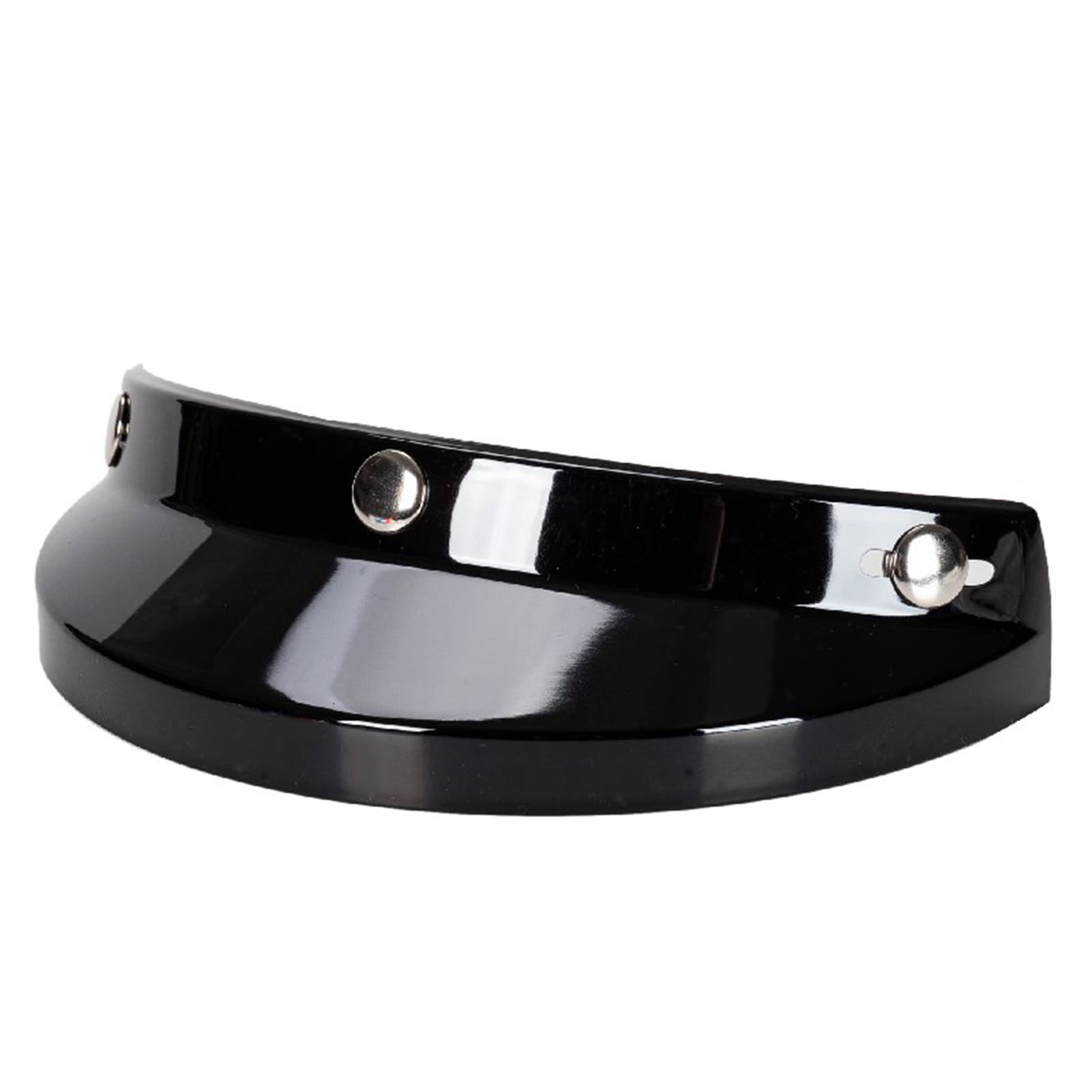 Down Universal Motorcycle 3 Snap-Button Visor Flip Up Down Open Face ...