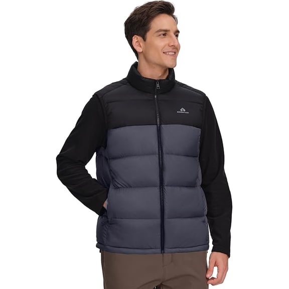 Down Vest Men Pioneer Camp 700 Fill Power Packable Lightweight