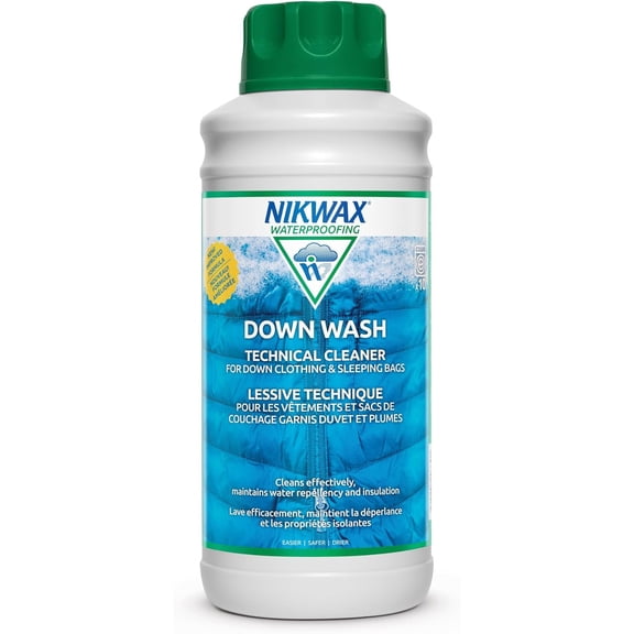 Down feather detergent