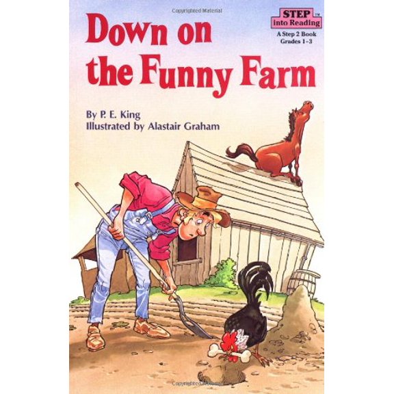 Pre-Owned Down on the Funny Farm (Step into Reading) (Paperback) 0394874609 9780394874609