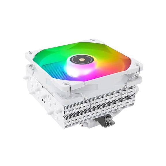 Down-pressure Radiator CPU Heat Sink Quiet Operate with 2000rpm Fan Speed Option CPU Cooling for Video Editors and Gamer