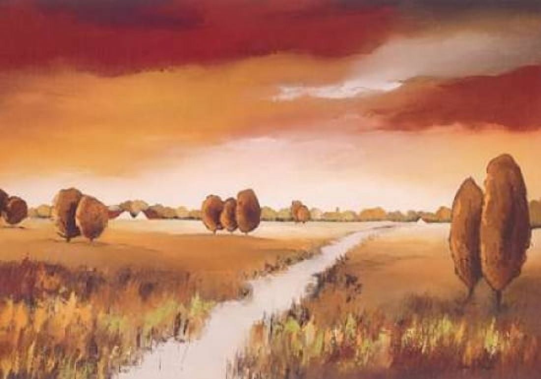 Down the river I Canvas Art - Hans Paus (20 x 28)