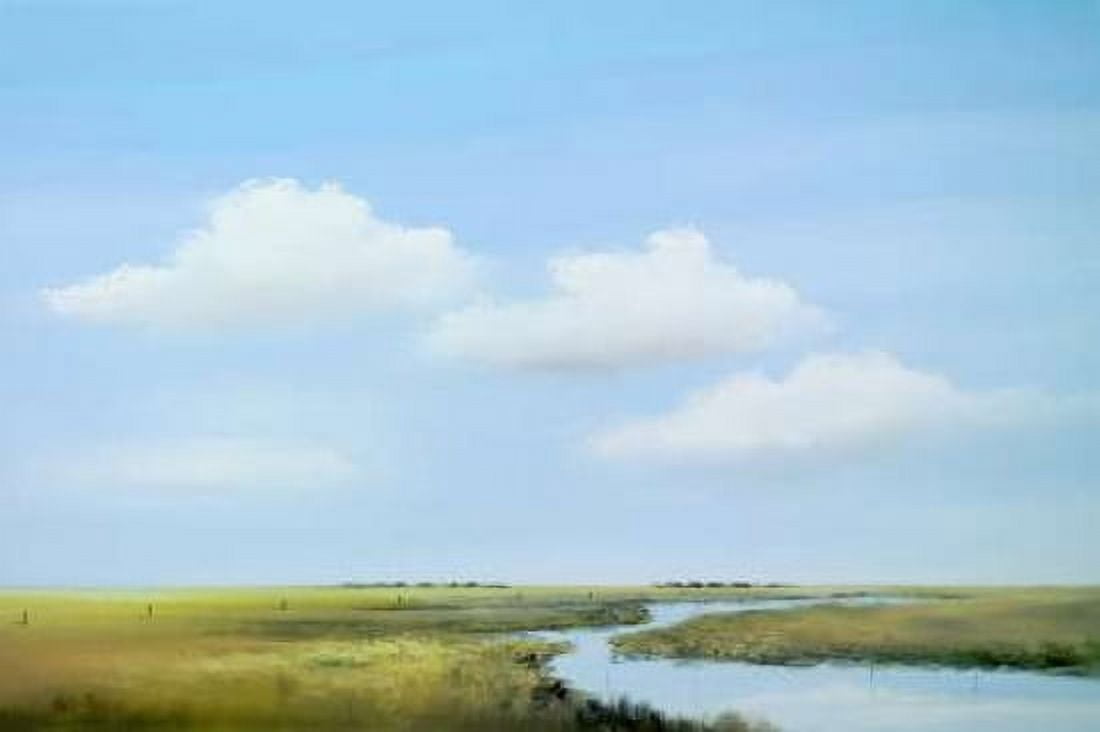 Down the river III Canvas Art - Hans Paus (12 x 18)