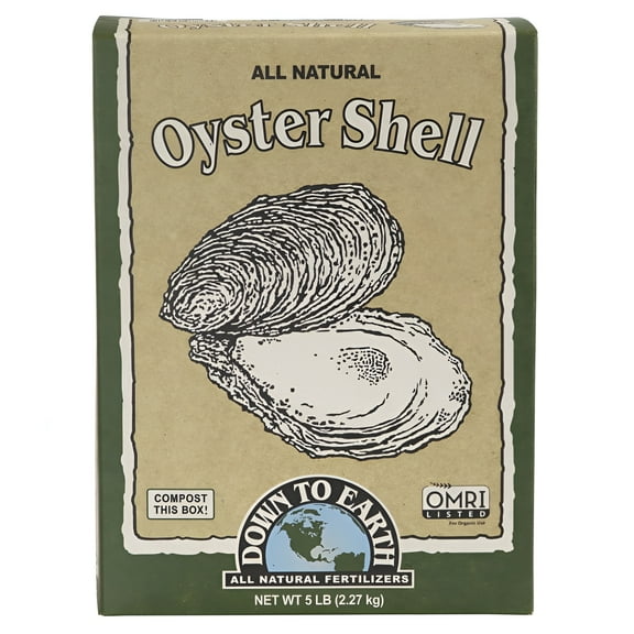 Down to Earth Distributors 07884 Oyster Shell, 5-Lbs. - Quantity 1
