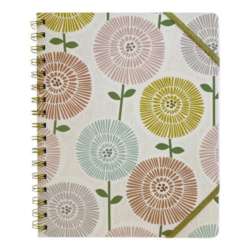 Down to Earth Ideal Notebook, 3 Sections, Medium/College Rule, Randomly Assorted Cover Colors/Design | Bundle of 2