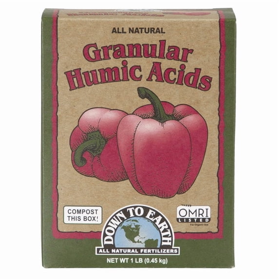 Down To Earth Granular Humic Acids All Natural OMRI 1lb