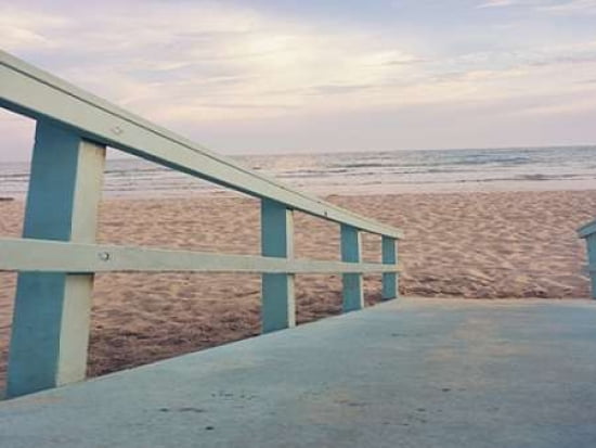 Down to the Beach Canvas Art - Susan Bryant (18 x 24)