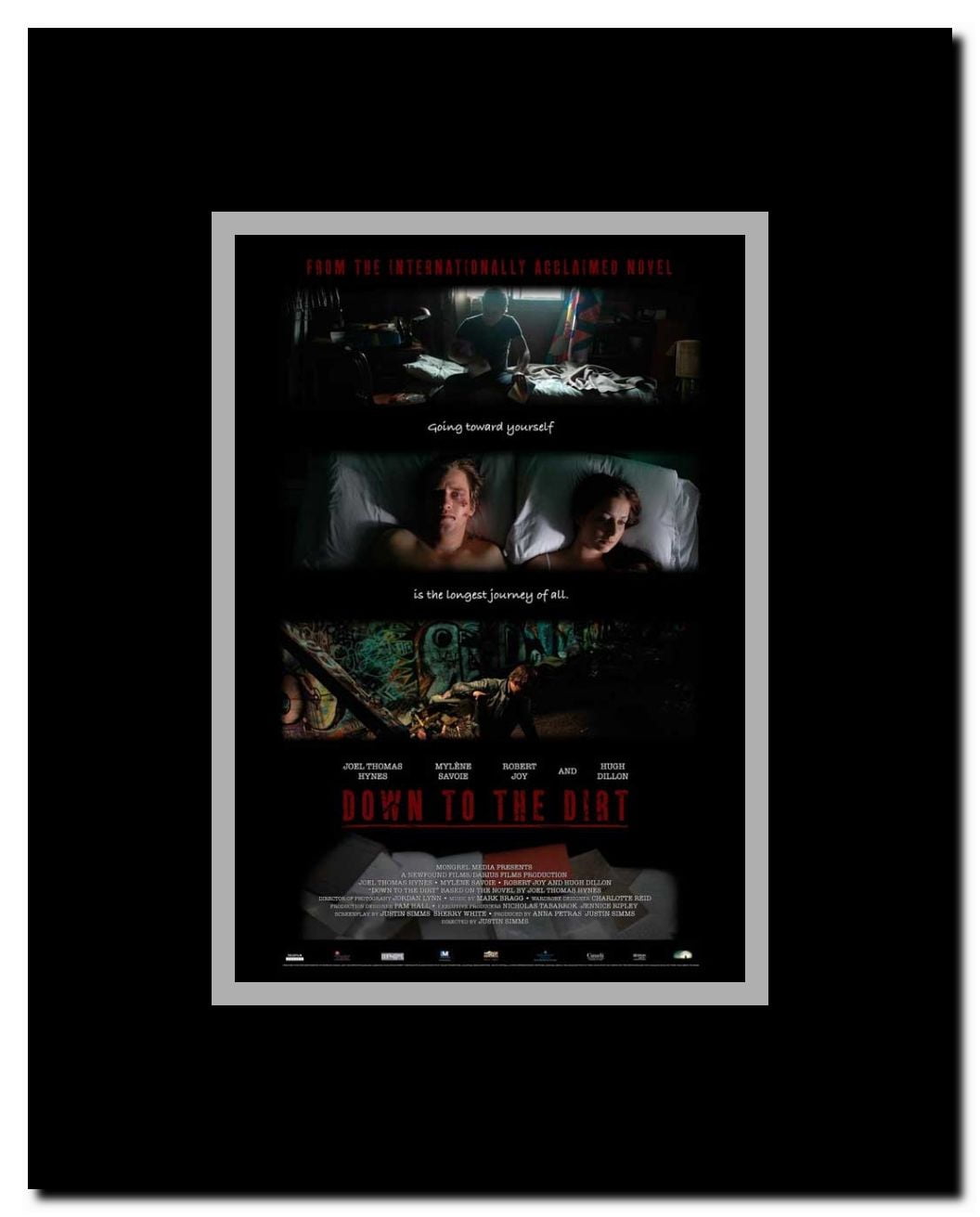 Down to the Dirt Framed Movie Poster