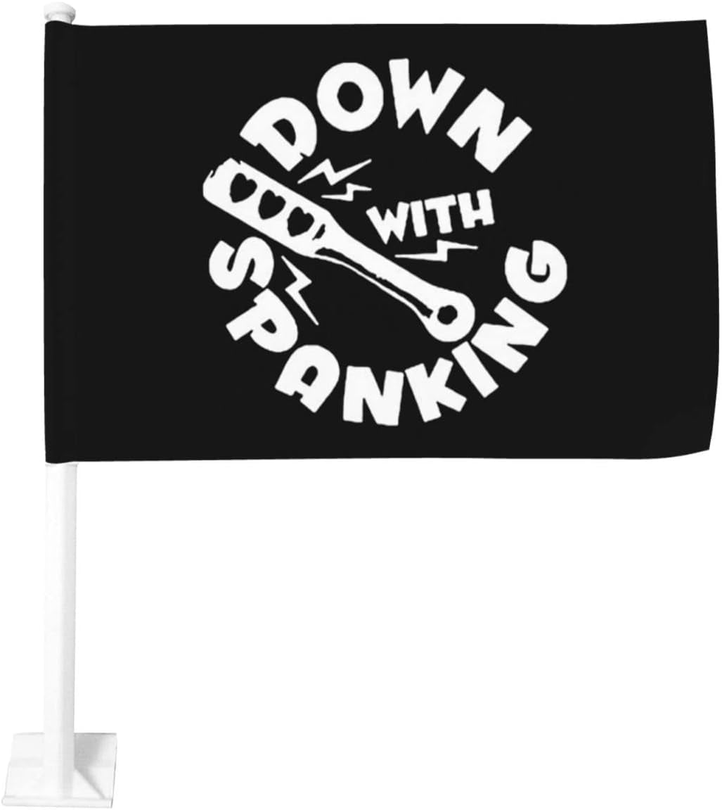 Down With Spanking Double Sided Car Flag 12x18in Walmart down-with-spanking-double-sided-car-flag-12x18in-walmart
