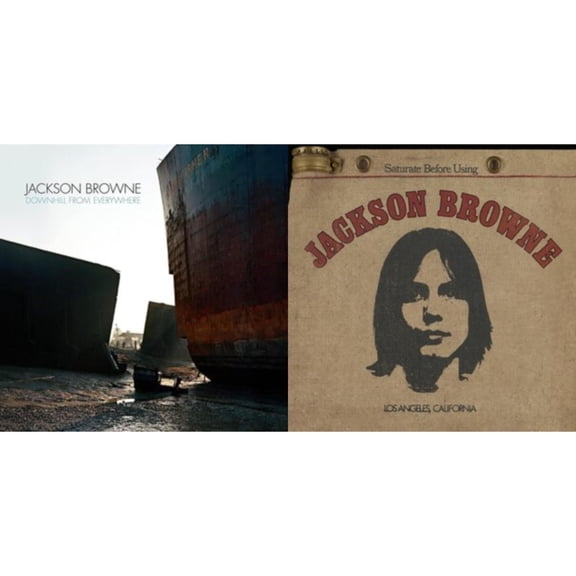 Downhill From Everywhere & Jackson Browne [CD Bundle]