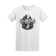 Downhill Mountain Biking Sport Tee Mens -Image by Shutterstock