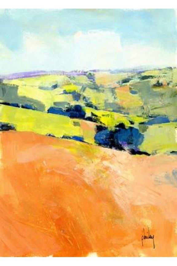 Downland One Canvas Art - Paul Bailey (20 x 28)