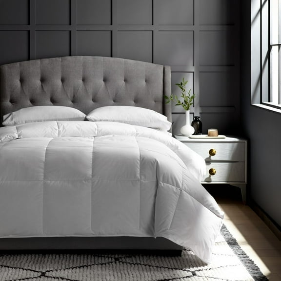 Downlite Lightweight Continuous Comfort Down Alternative Blanket with Duvet Tabs