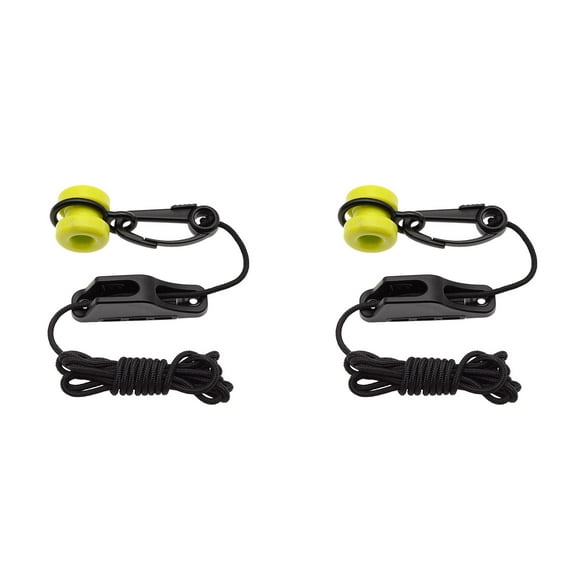 Downrigger Weight Retriever Kit - 86-Inch Heavy Duty Cord with Snap Hook, Cleat & Fairlead - Complete System for Safe Trolling & Deep-Sea Fishing - Easy Weight Management & Retrieval