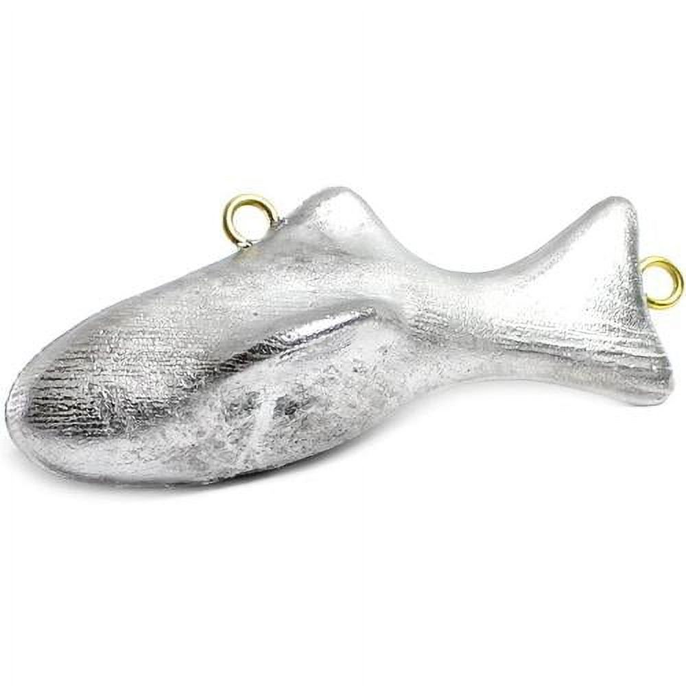 Downrigger Weight Uncoated Dredge Fish