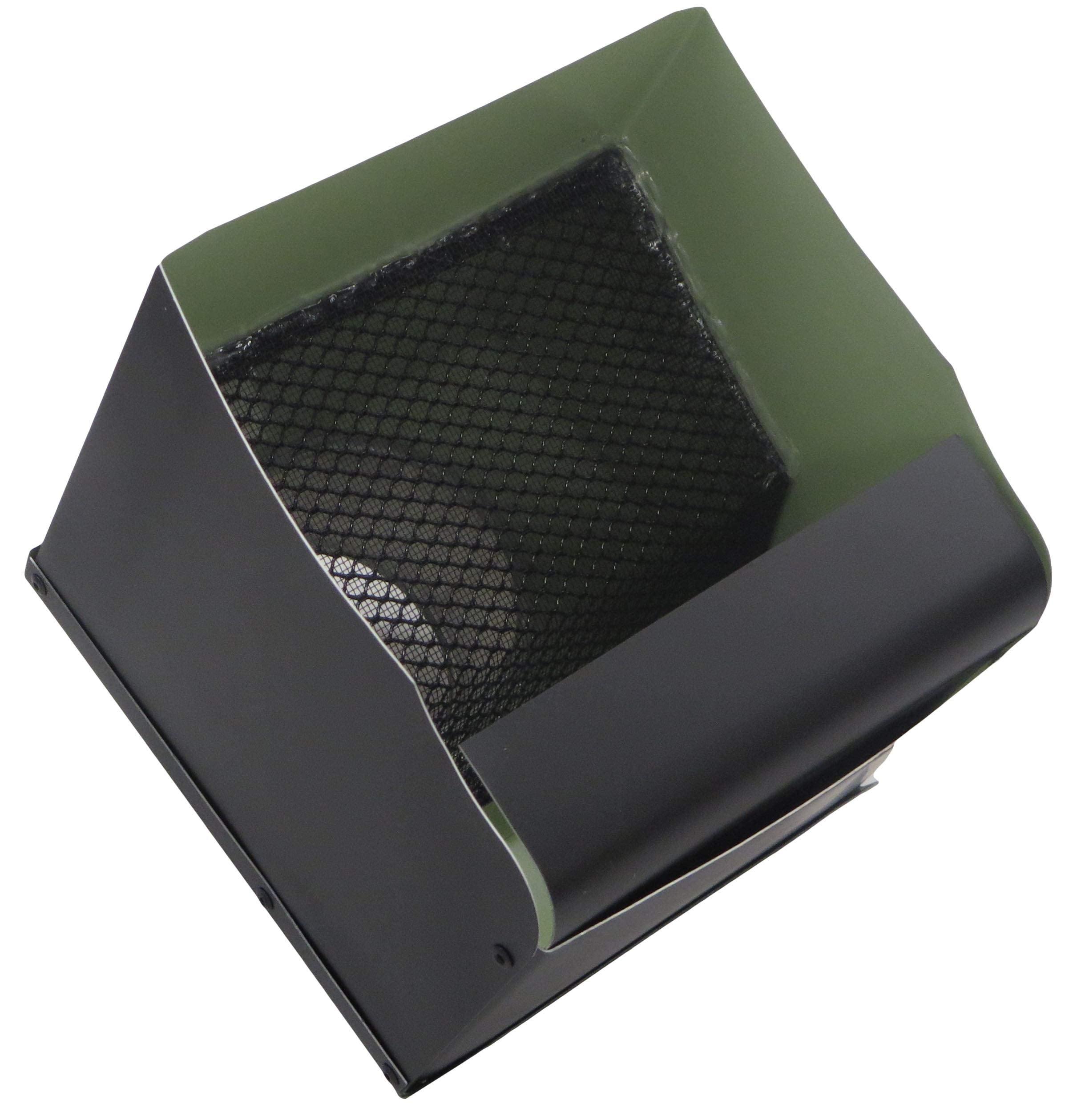 Downspout Debris Filter for 3x4 Downspout BLACK