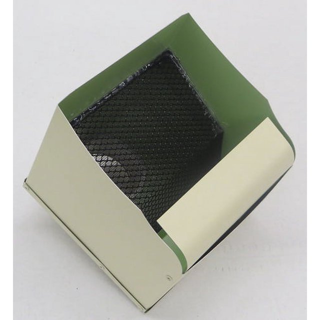 Downspout Debris Filter for 3x4 Downspout ? CLASSIC CREAM