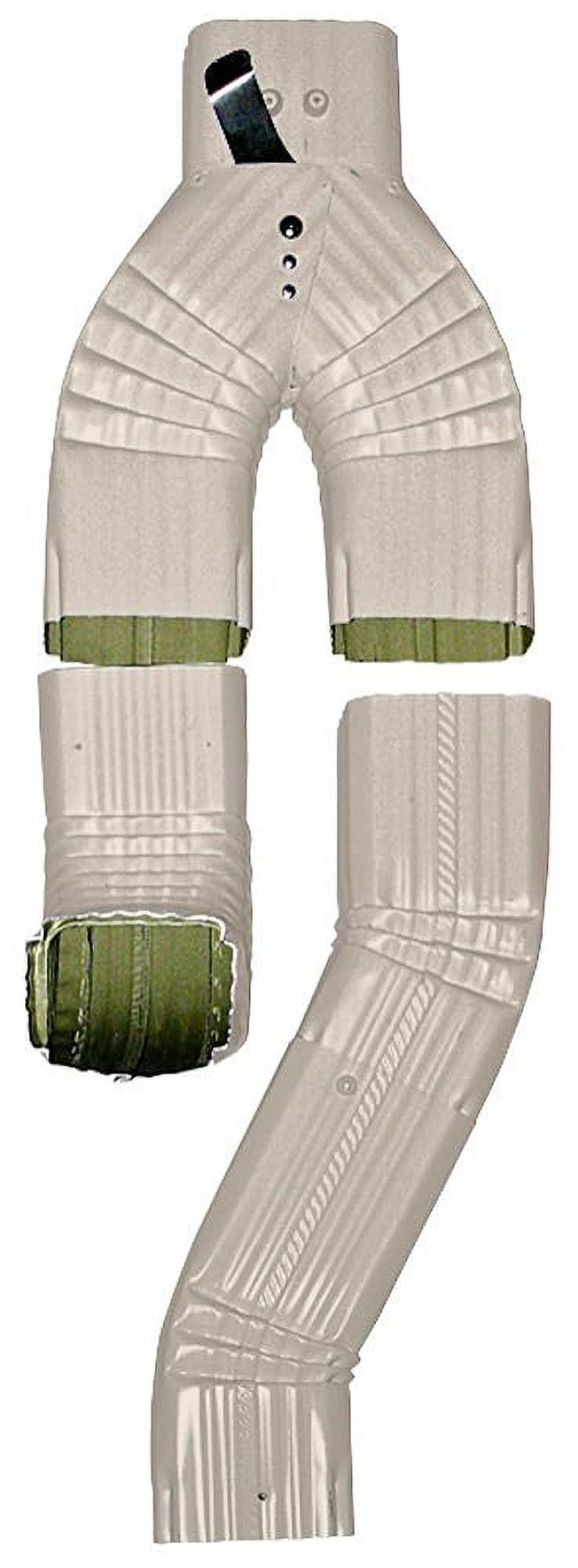 Downspout Diverter (3X4, Classic Cream)