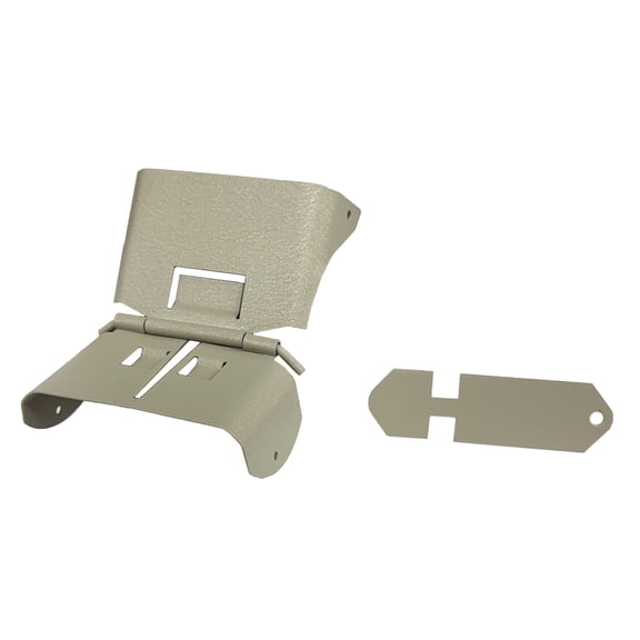 Downspout Extension Flip-Up Hinge for 2x3 A Style (2X3 A, CLAY)