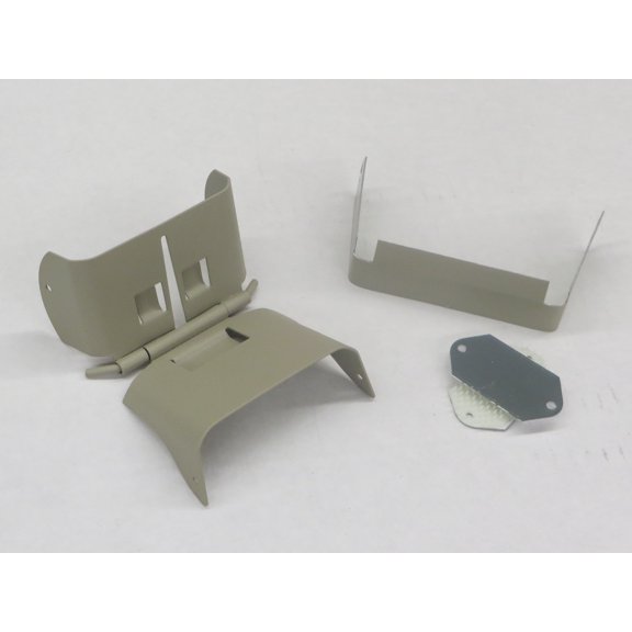 Downspout Extension Flip-Up Hinge for 3x4 B Style (3X4 B, CLAY)