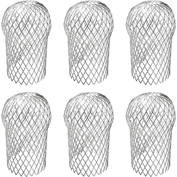 Downspout Gutter Guard Aluminum Filter Screen Expandable Gutter Downspout Guard Gutter Downspout Protector To Prevent Clogging By Leaves, Debris