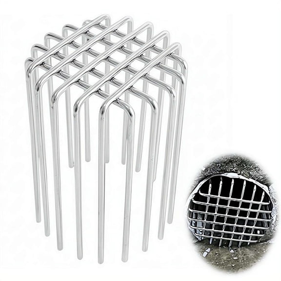 Downspout Gutter Guard Stainless Steel Mesh Strainer, Adjustable Leaf Filter and Debris Blocker for Round Pipe, Anti-Clogging Roof Drain Cover Protection from Birds Rodents