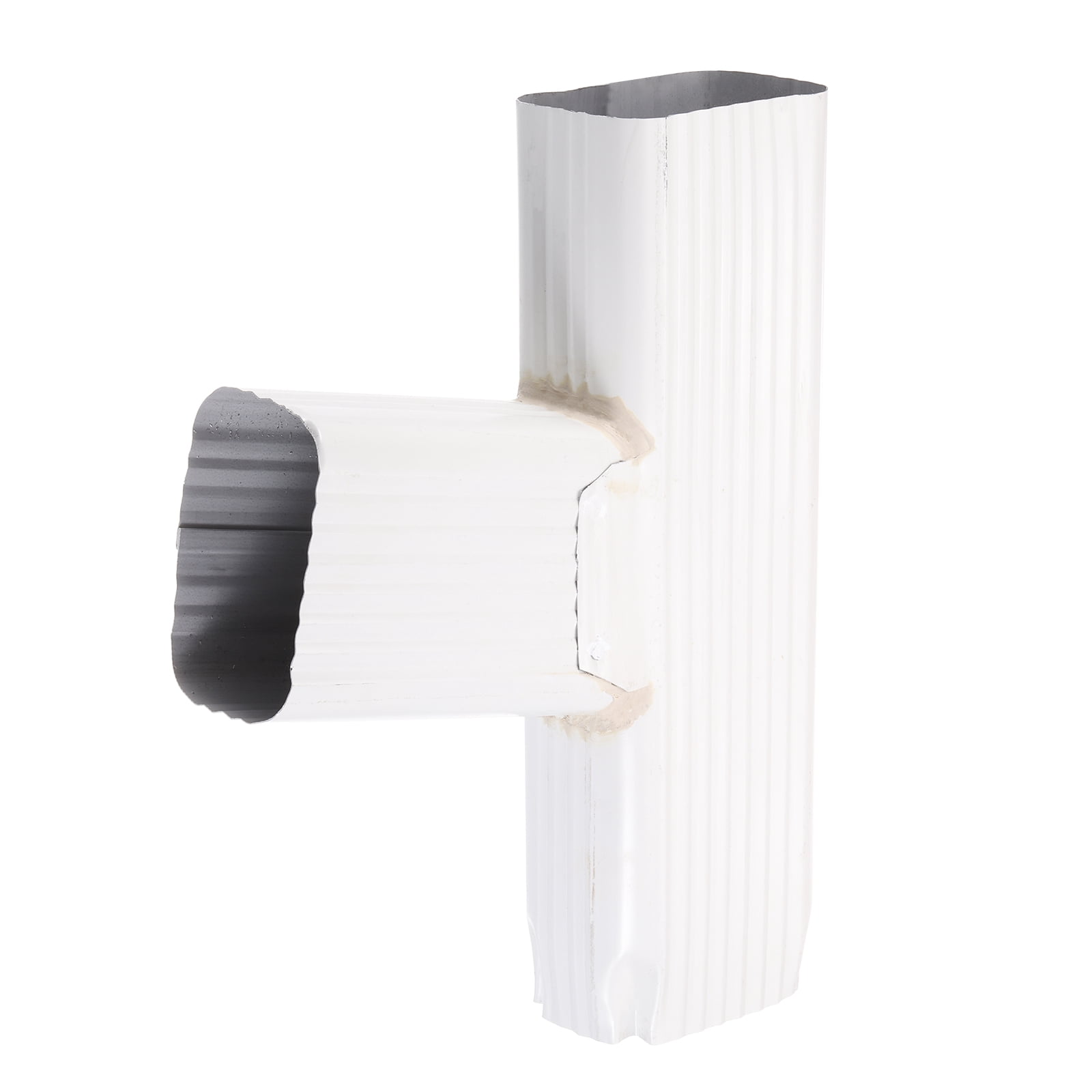 Square Line Gutter Extensions Downspout Gutter Y Shape Connector 3x4 Inch Square Downspout Diverter ...