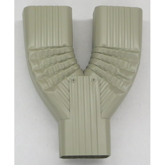 Downspout Y Funnel (2X3, Clay)