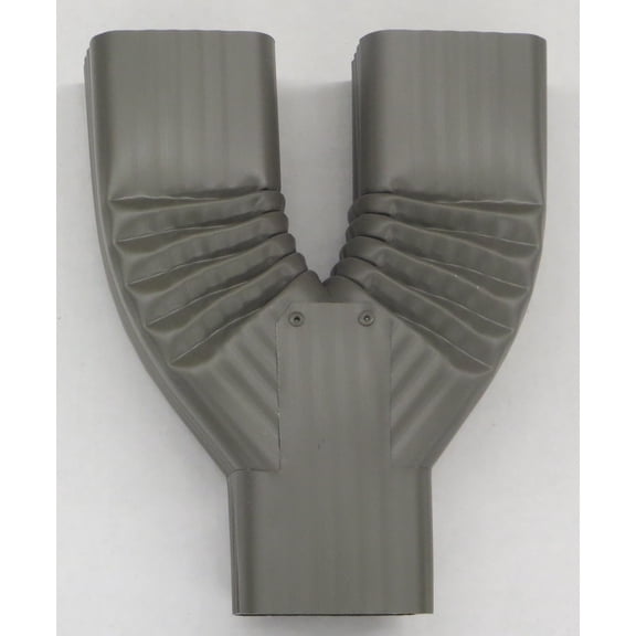Downspout Y Funnel (3x4, Bronze)